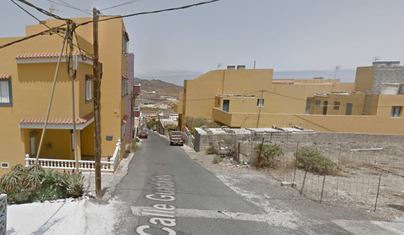 Imagen de la calle Guadalete, donde se produjo el incendio (Foto Google Maps)
